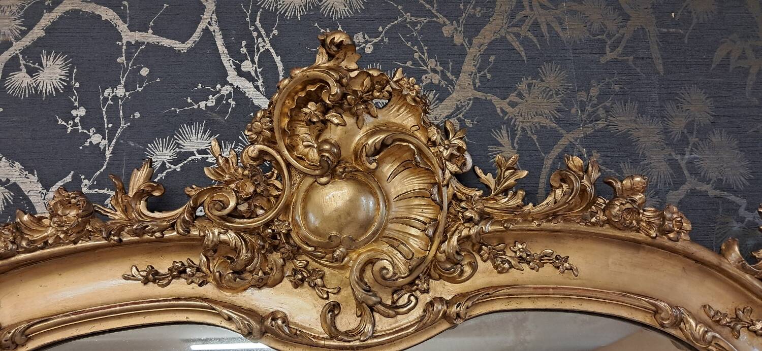 19th century mirror 170x 113