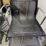 Pair of swivel armchairs EA108 Charles & Ray Eames
