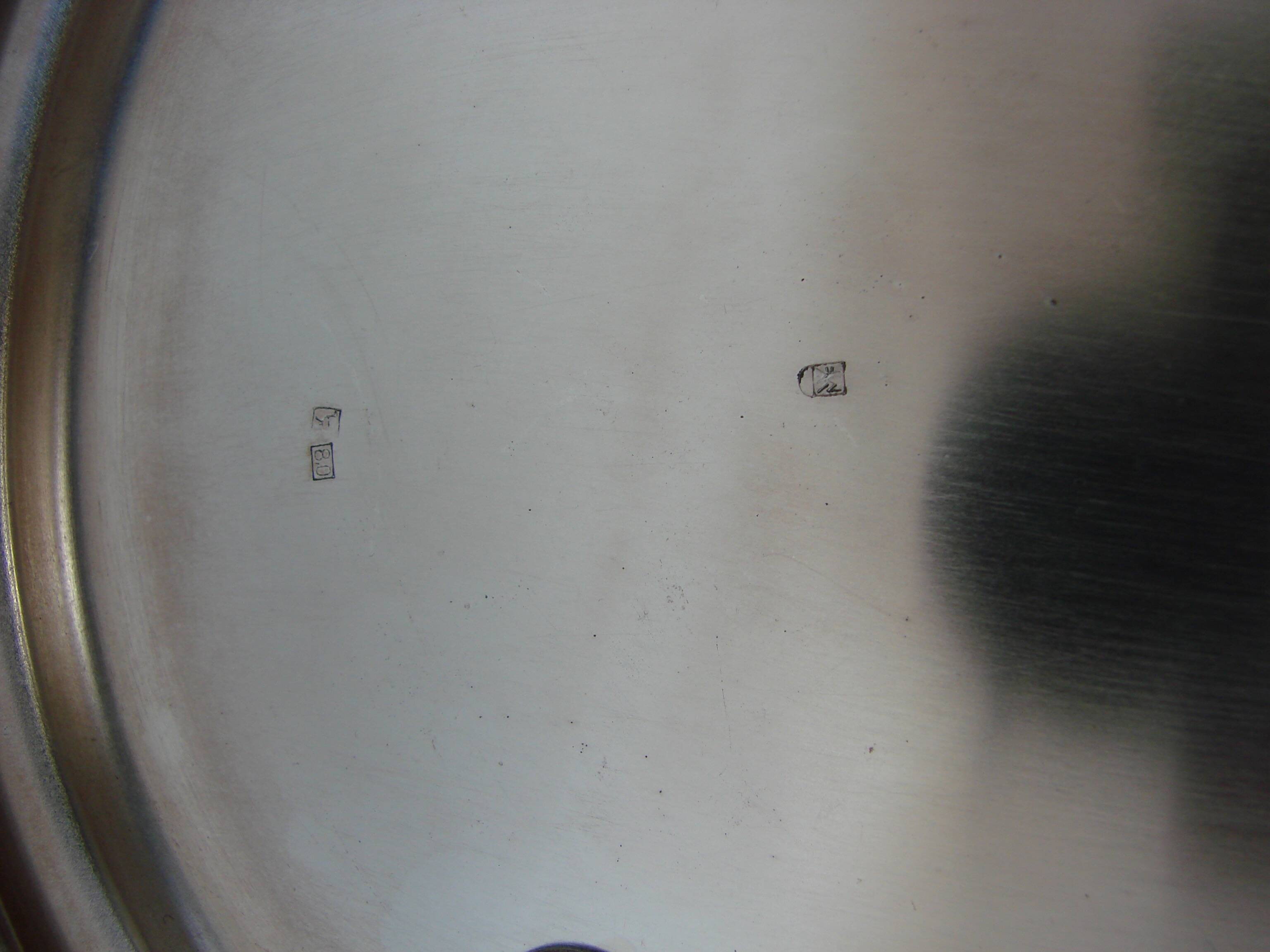 MF Germany 1940s Art Deco candlestick | Silver-plated brass |