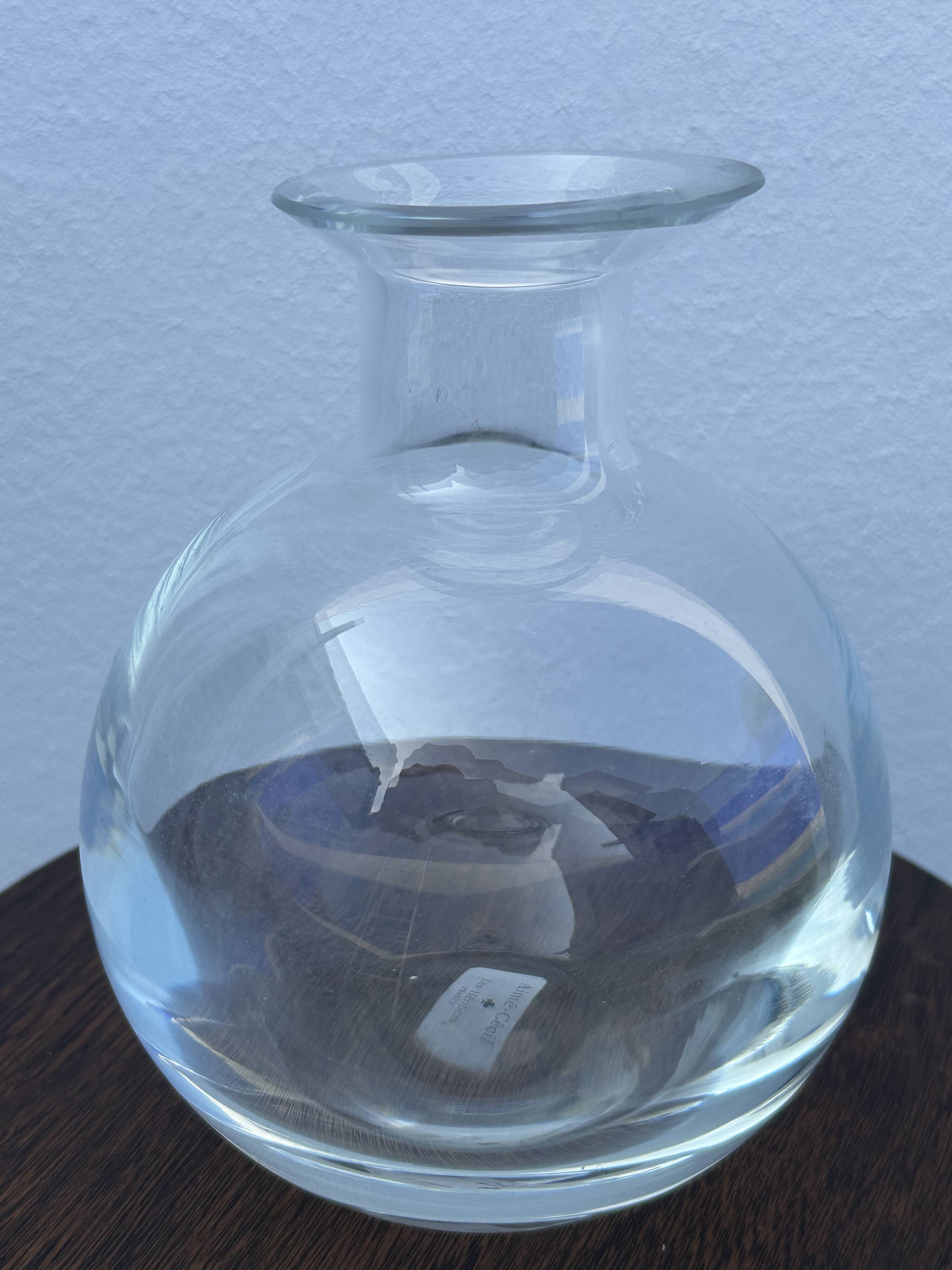 Aimé-Cécil Les Héritiers crystal carafe