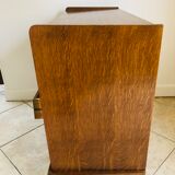 Scandinavian style dresser with 4 drawers and storage, circa 60