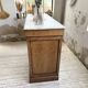 Oak and marble counter 1950