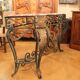 Large console wrought iron of 1900 era