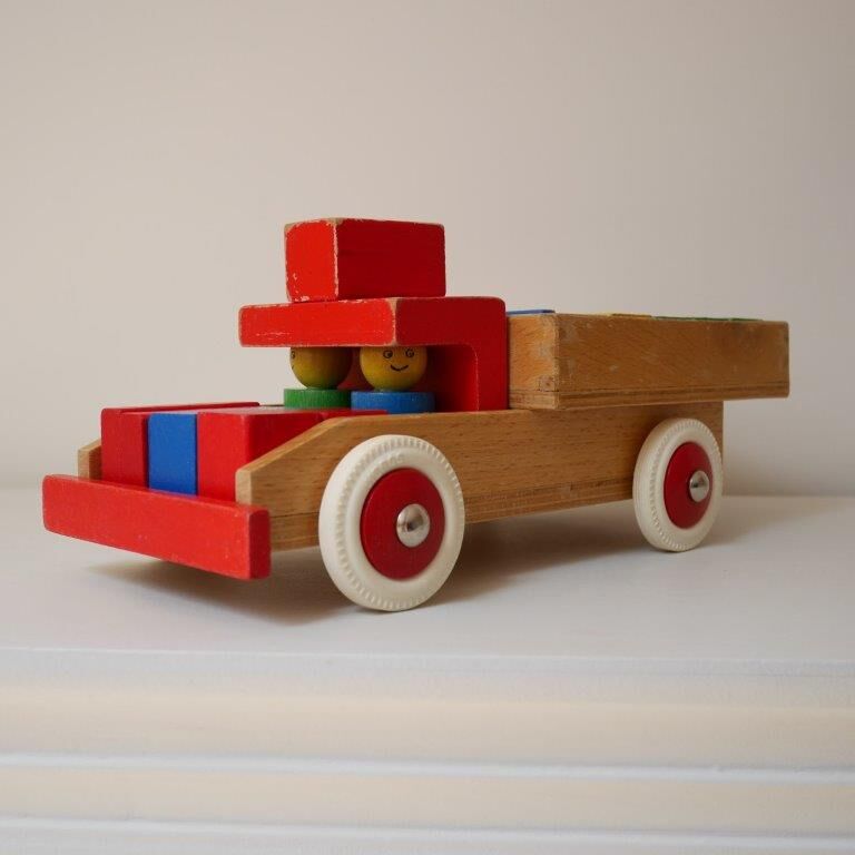 Heros wooden truck