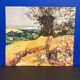 Vintage landscape watercolor