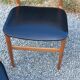 Set of 4 Scandinavian-style teak chairs from the 1970s.
