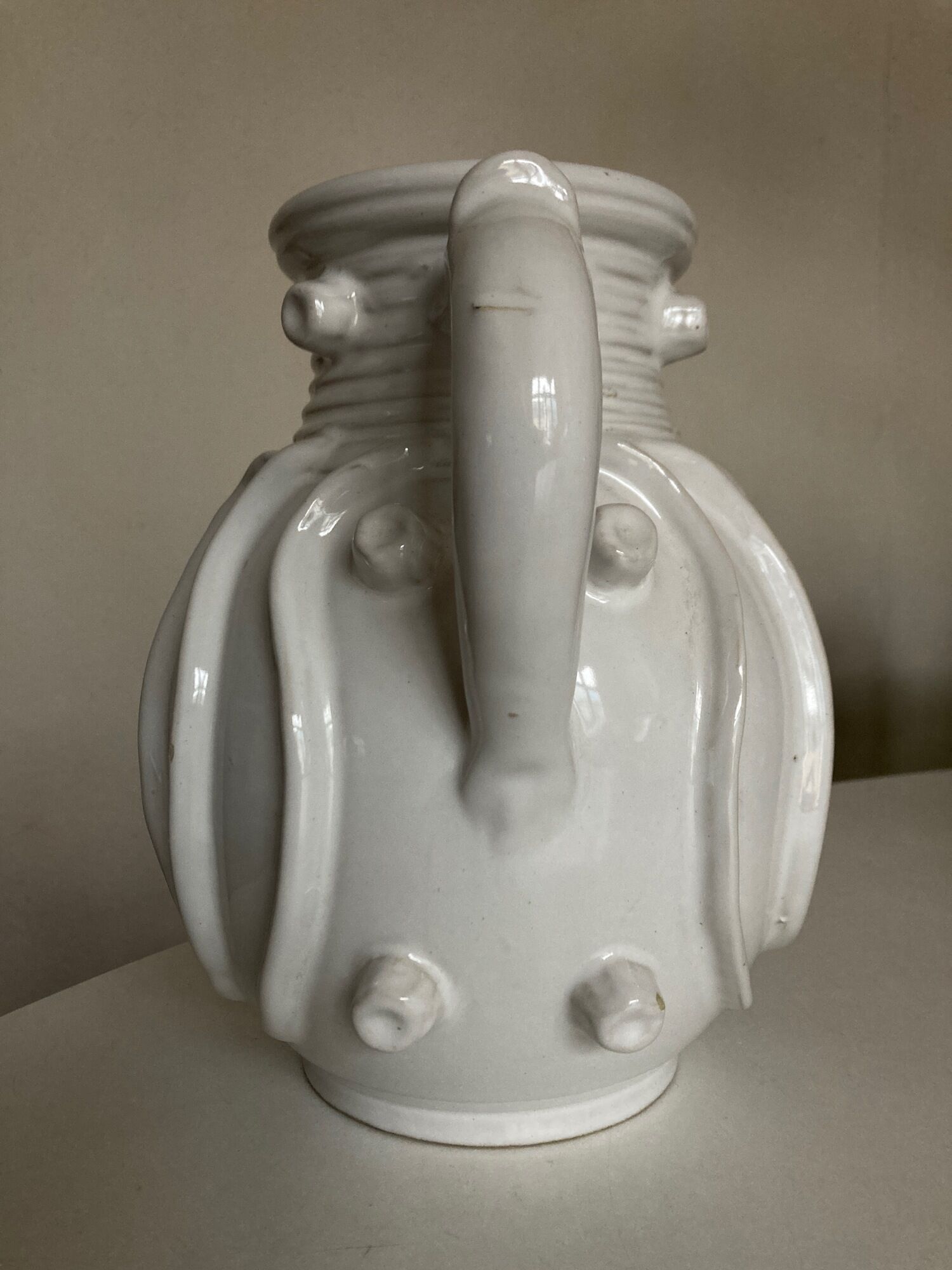 Vase en terre vernissée Emile Tessier 1960 Malicorne