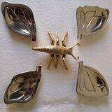 Vintage butterfly ashtray