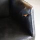 Danish Modern Armchair by Nanna Ditzel in oak and patinated leather, 1950s