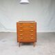 Walnut tallboy chest of drawers