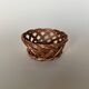 Mini wicker pocket basket