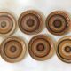 6 vintage plates 70