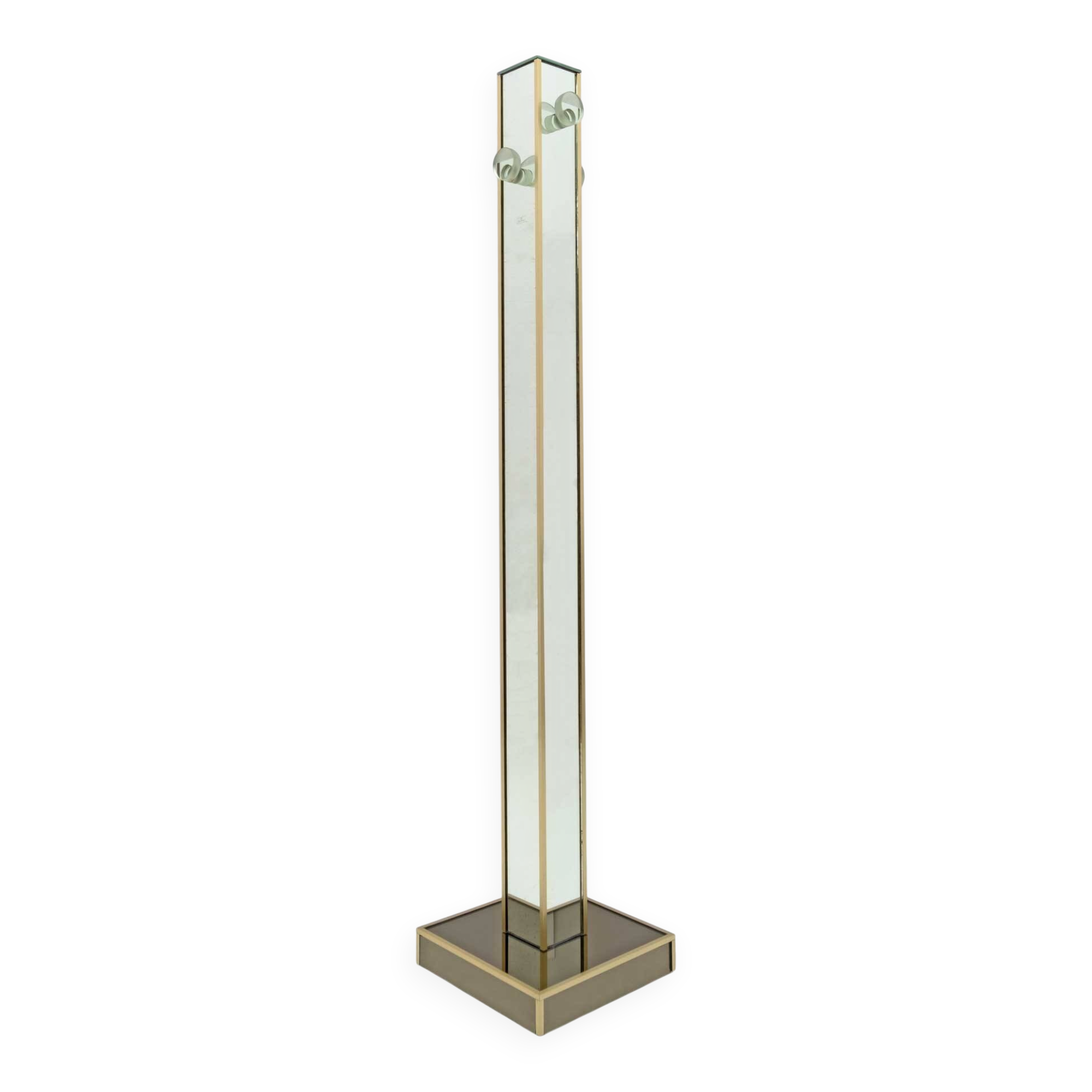 Porte manteau italien moderne de style Mid-Century Modern Decorvetro, années 1970