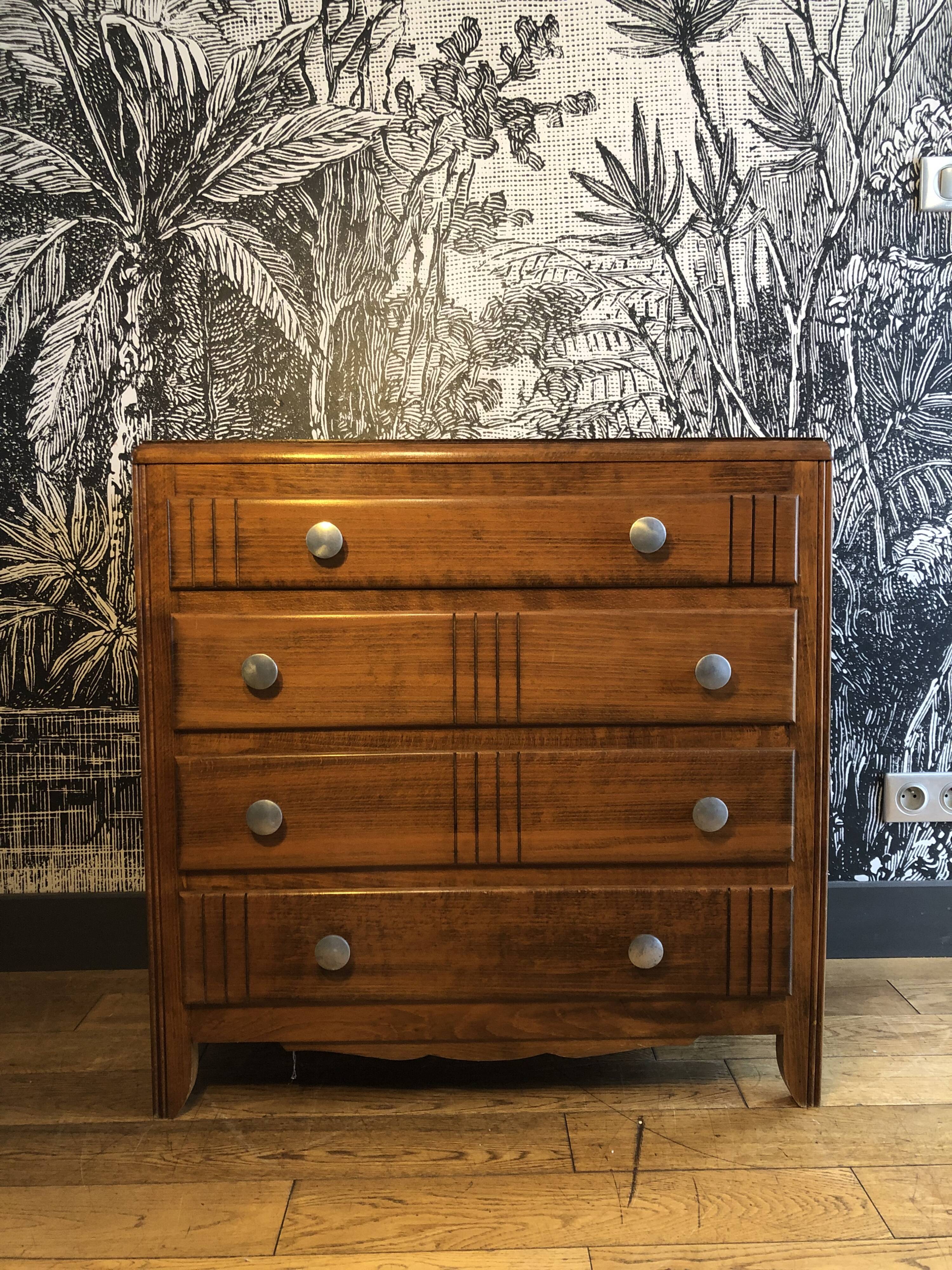 Vintage chest of drawers 4 drawers