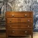 Commode vintage 4 tiroirs