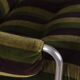 Fauteuil en velours conçu par G. Faleschini pour Mariani, années 1970