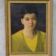 Art deco portrait, 1930, oil on canvas, framed,Robert Geenens (1896-1976)