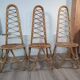 Trio de chaises par Dirk Van Sliedregt Années 1960