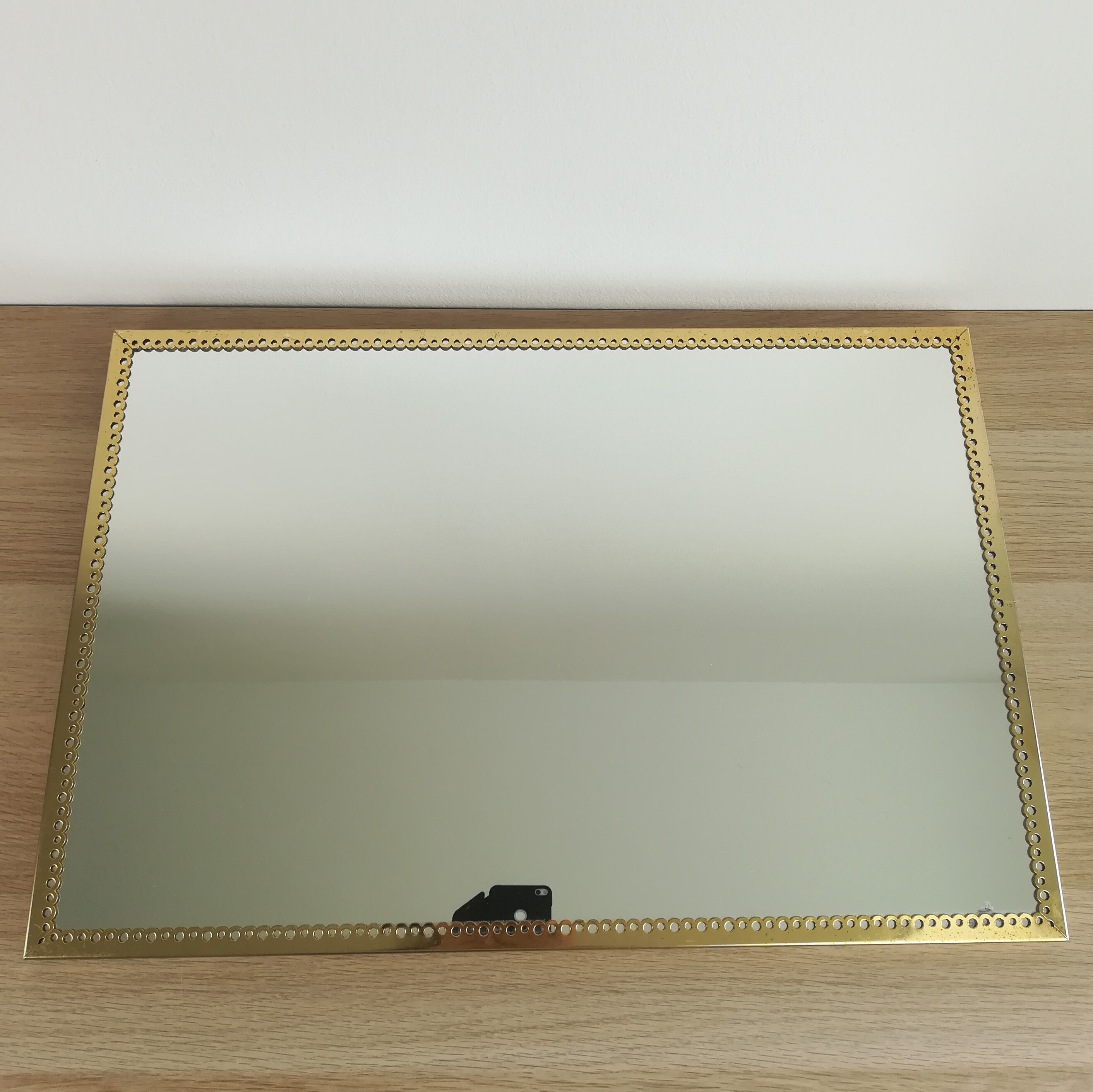 Golden mirror 40x61cm