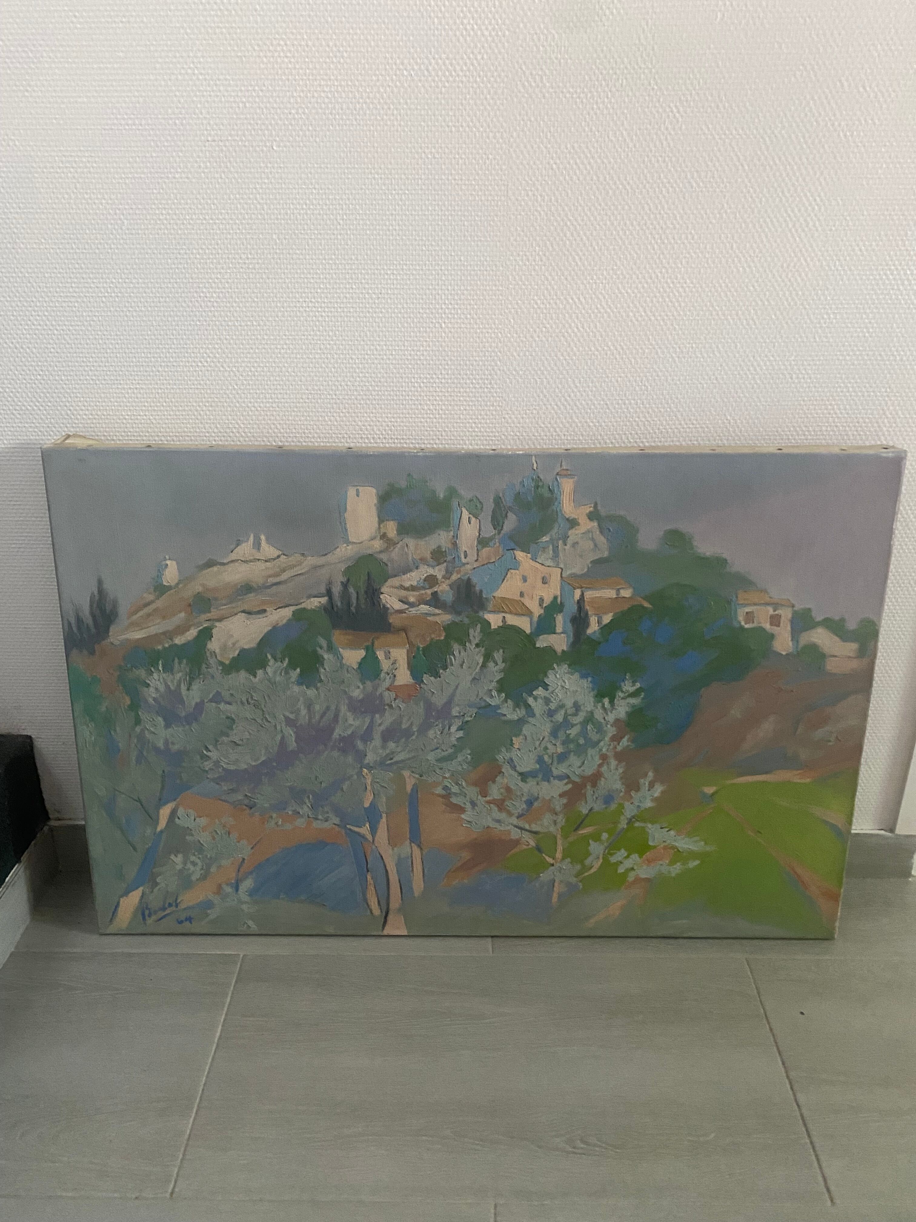 Oil on canvas signed Pierre Bochot
