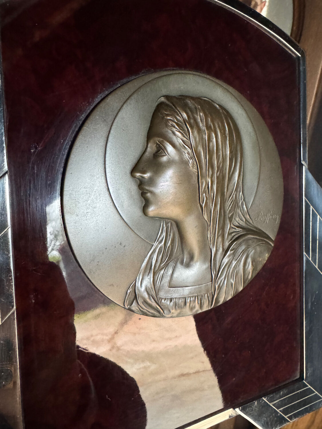 Chrome, Bakelite and Art Deco bronze icon