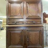Buffet 4 volets chêne 18e
