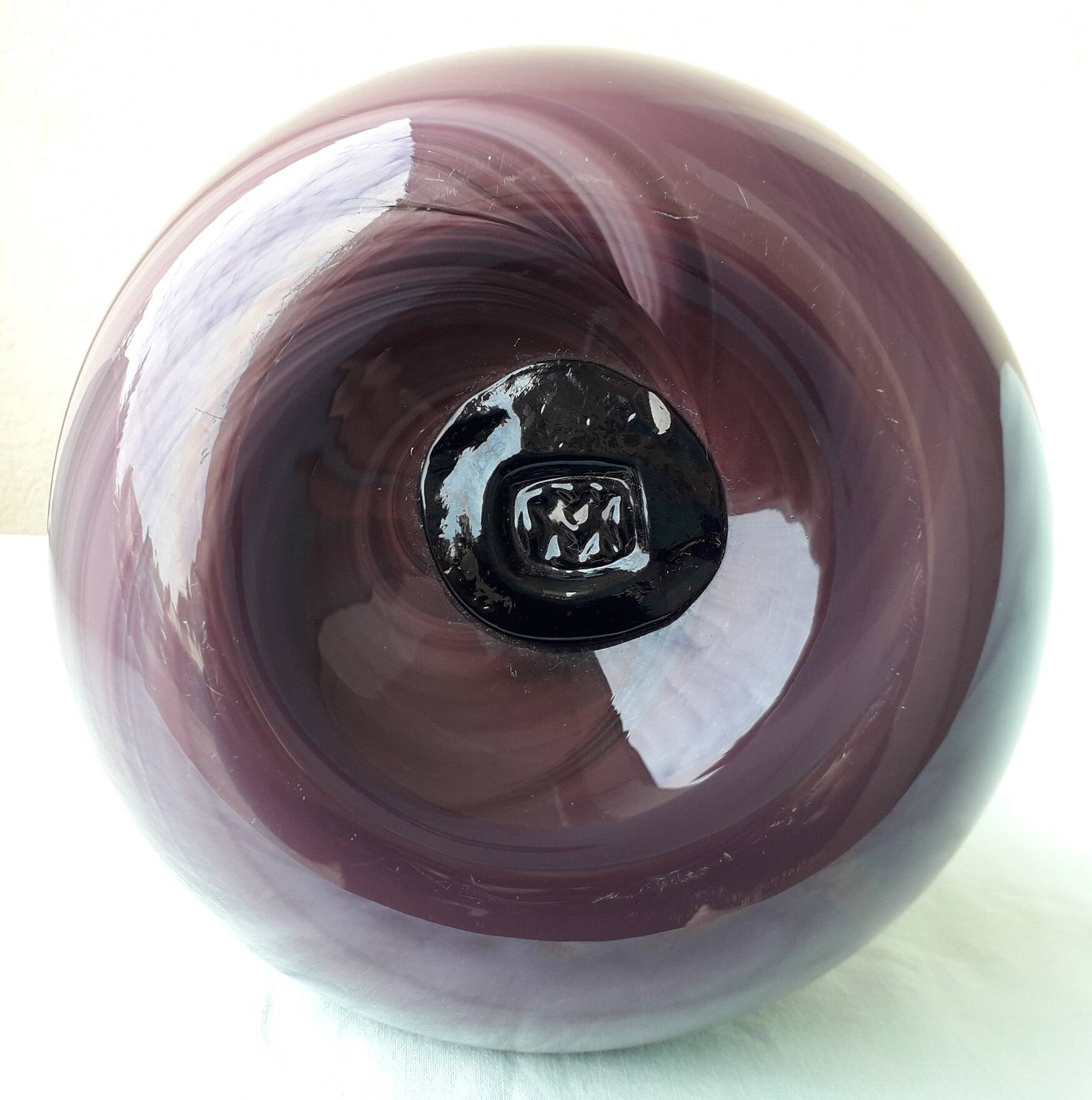 Maure Vieil glass soliflore vase
