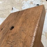 Primitive solid wood coffee table.