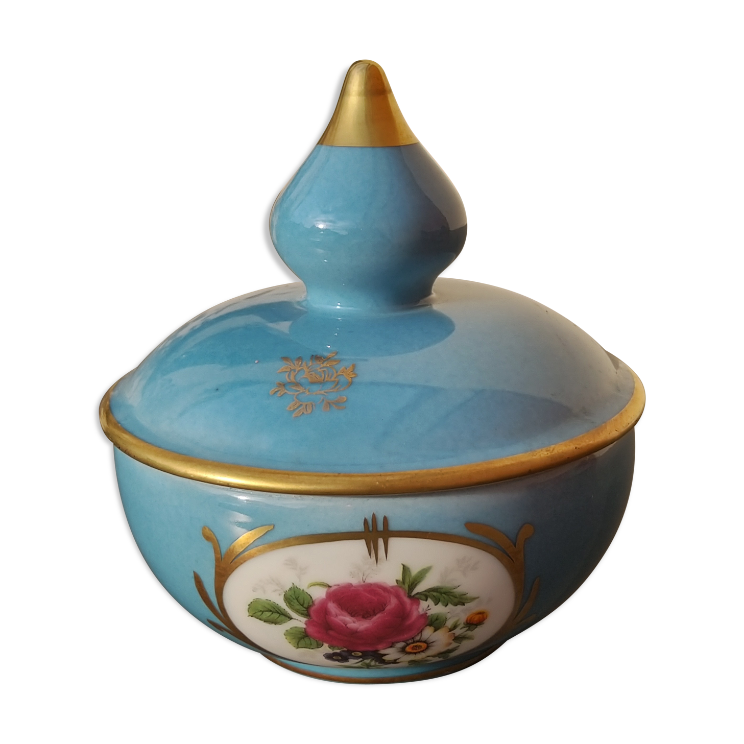Bonbonnière en porcelaine de Limoges  , vintage