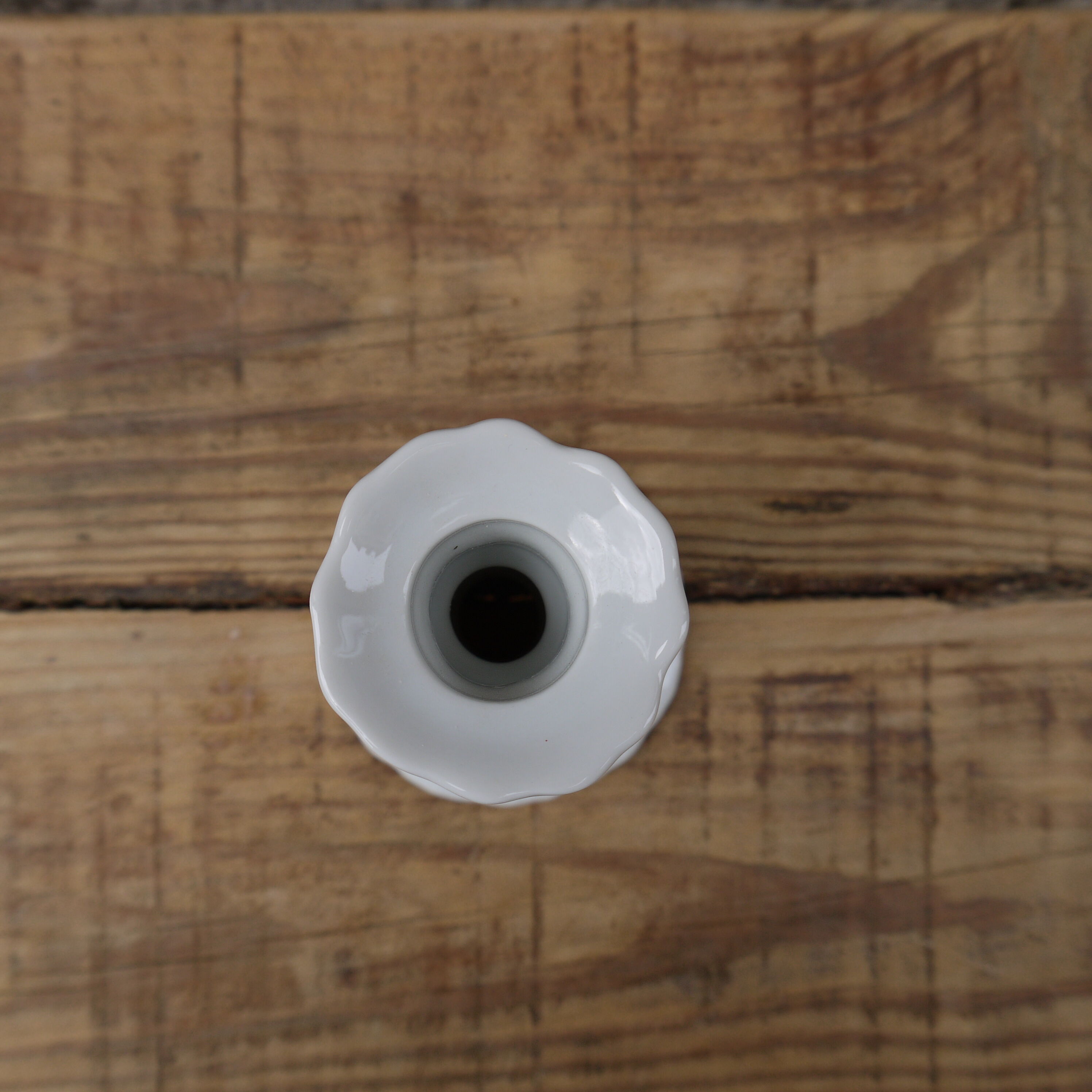 Limoges porcelain candlestick