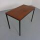 Vintage Teak and Steel Desk, Denmark, 1960s