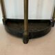Umbrella door in brass and cast iron XX century