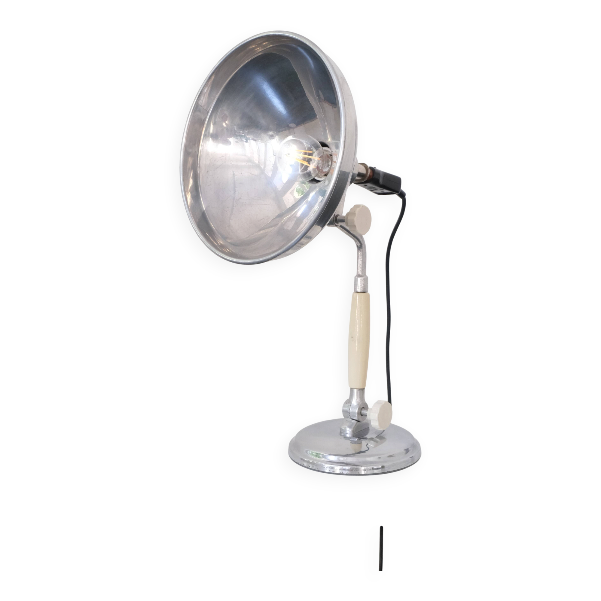 Industrial table lamp by Kurt Rosenthal