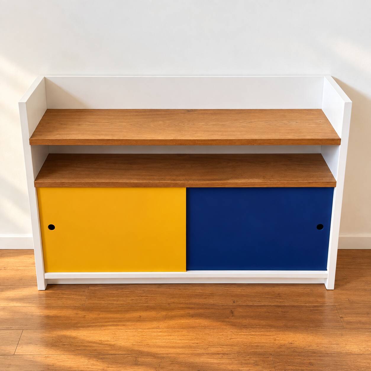 Vintage bookshelf from the 1960s.