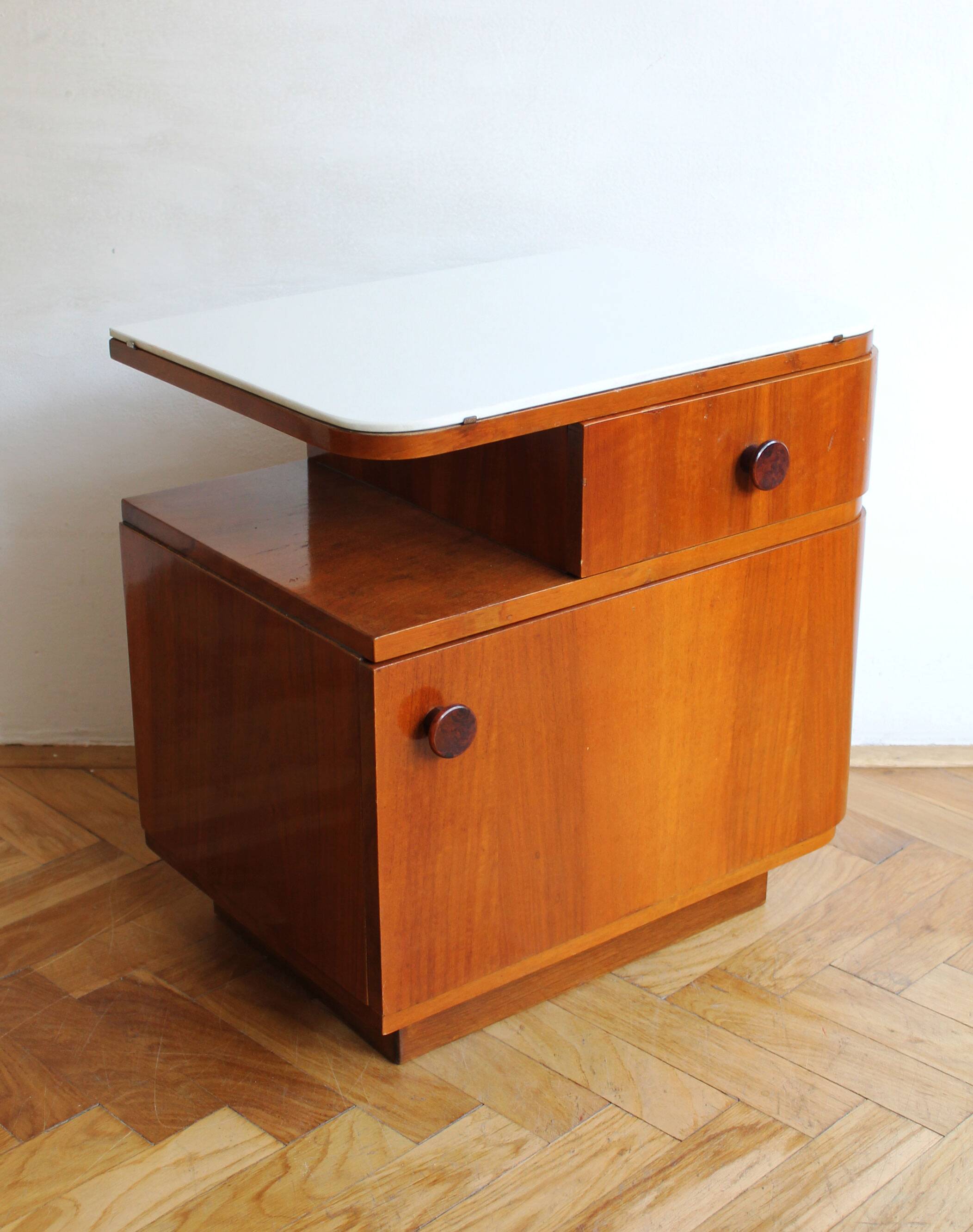 Pair of 1950s bedside tables