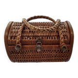 1950s wicker basket
