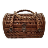 1950s wicker basket
