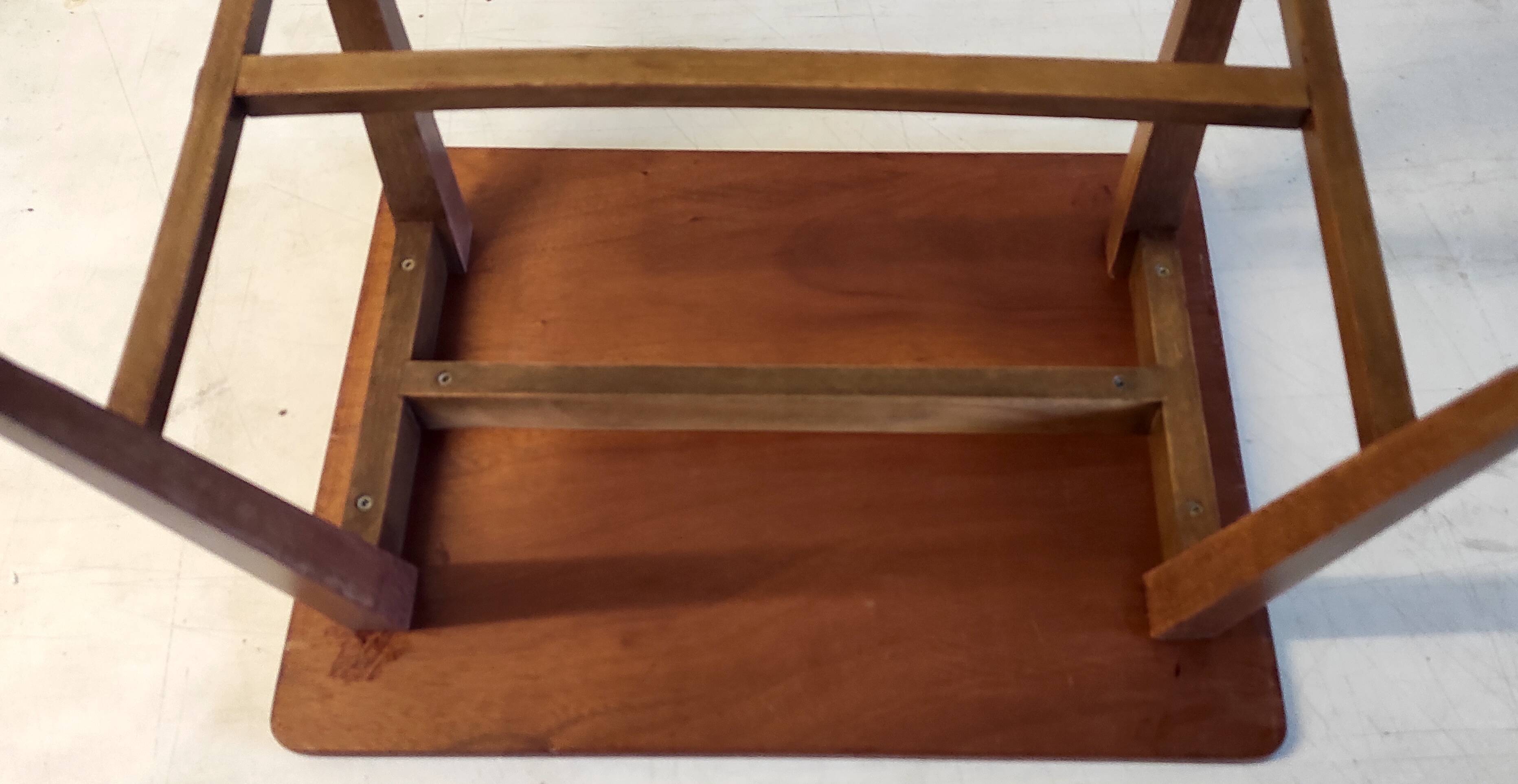 Solid wood coffee table - 1950s/60s