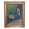 Painting 1925 The washerwoman