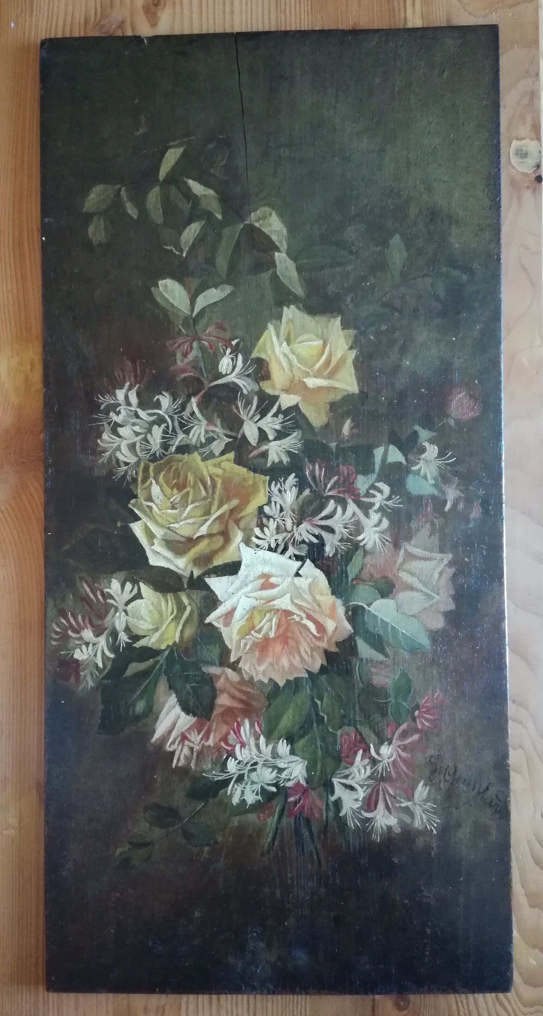 Painting on wood