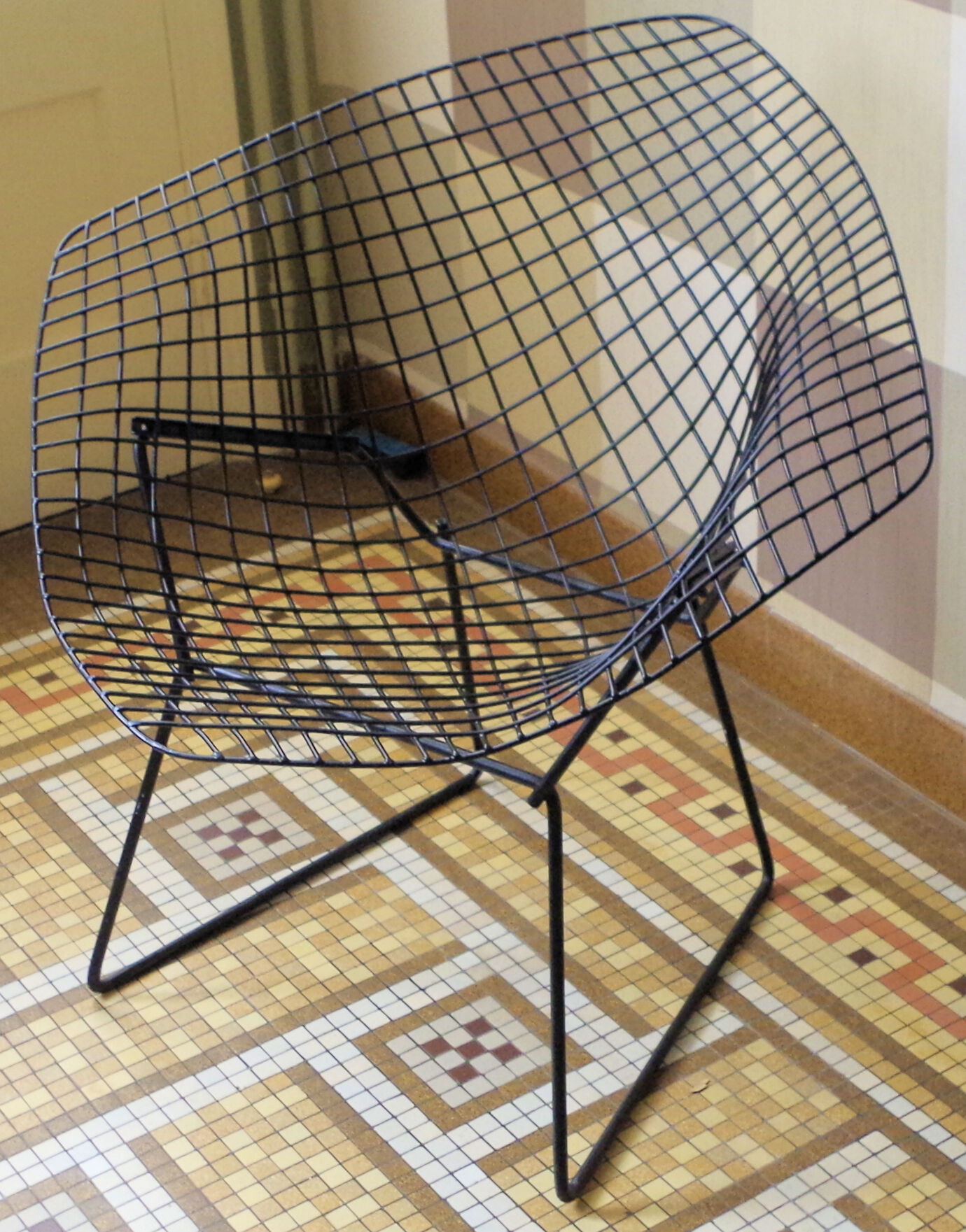 Armchair diamond by Harry Bertoia years 70