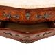 Inlaid chest of drawers with a marble top in the Louis XV style, France