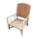 Fauteuil en osier