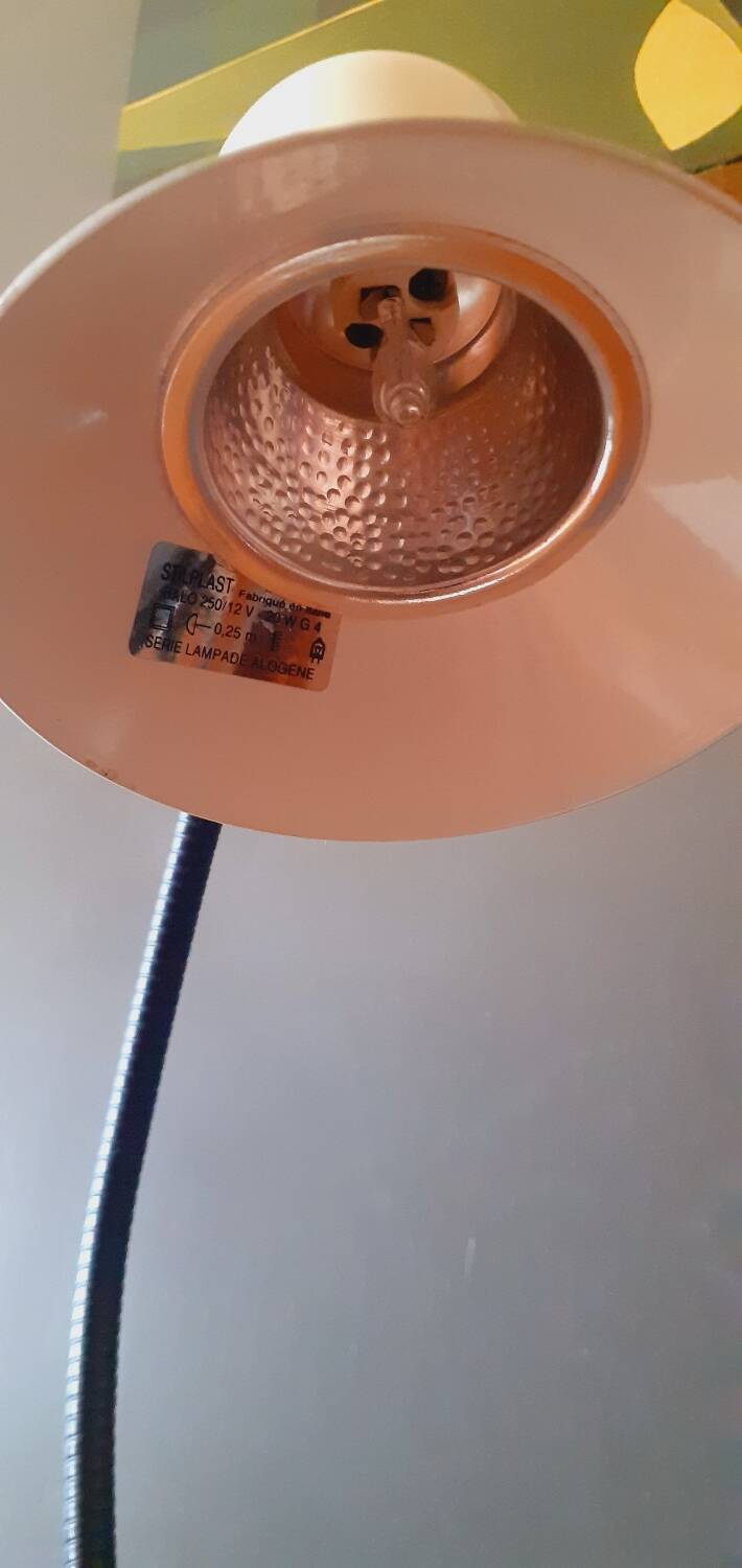 Lampe design année 80 Stilplast Italie