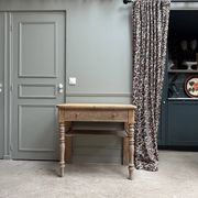Small restored farmhouse console.