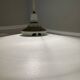Space Age Glass Chandelier 70s