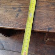 Victorian oak graduated desk – circa 1890-1910.