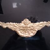 Gilded bronze pediment