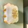 Plafonnier encastré en verre de Murano pour plafond ou mur