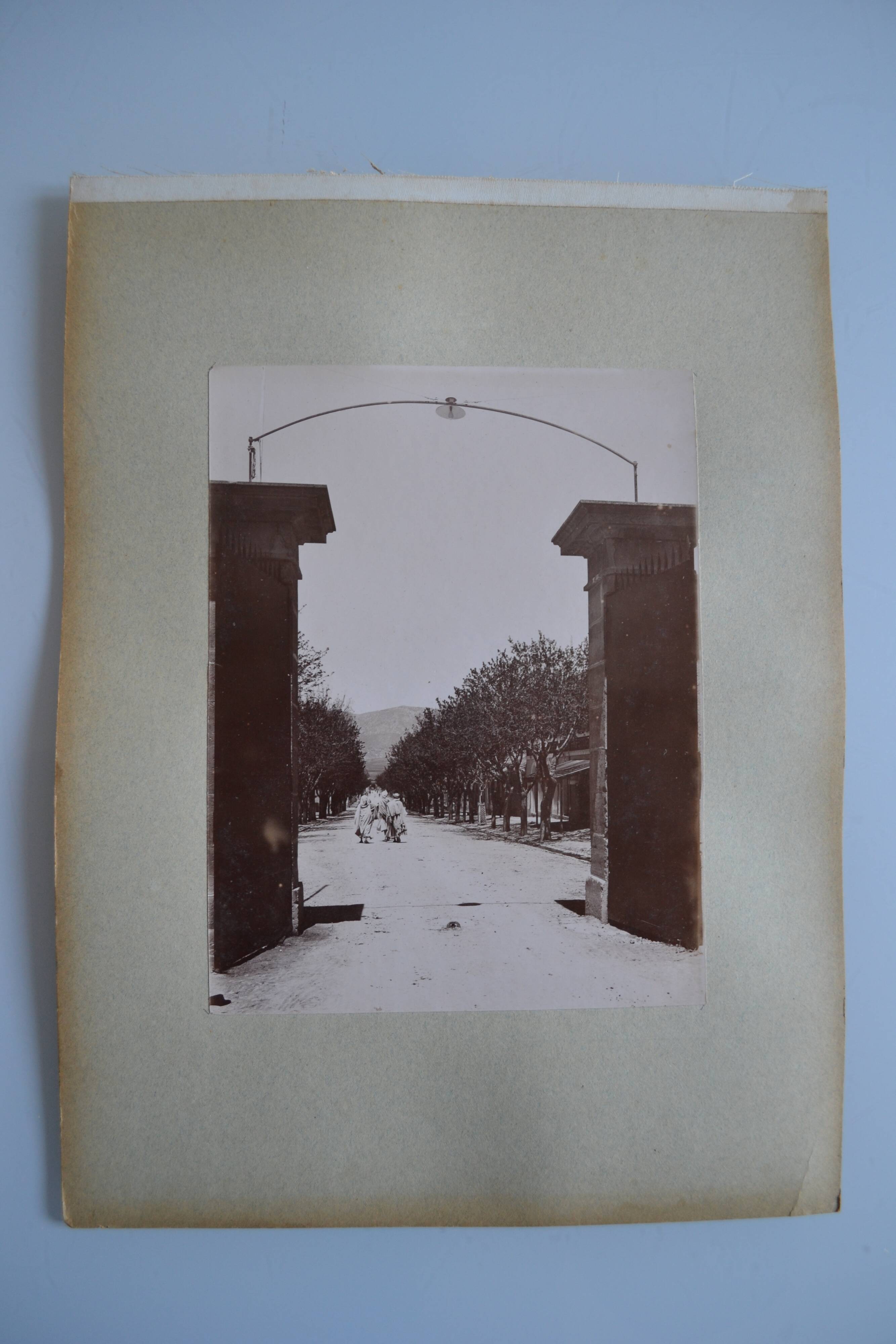 Old albumen print photo Maghreb? Algeria?